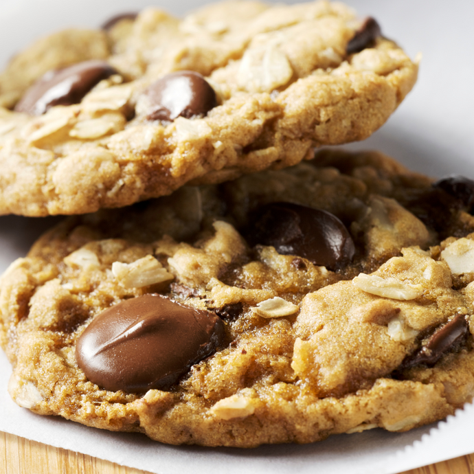 Decadent and Healthy Chocolate Chip Cookies