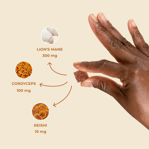 Organic Lion's Mane Mushroom Brain Boost Gummies