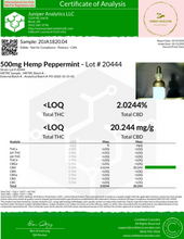Load image into Gallery viewer, 500 mg Full Spectrum Organic CBD Oil
